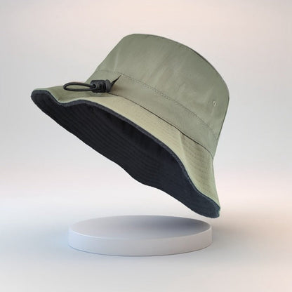 Women Fashion Solid Color Plush Deepened Bucket Hat