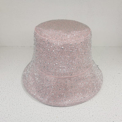 Gipsophila Flash Rhinestone Fashion Casual Bucket Hat
