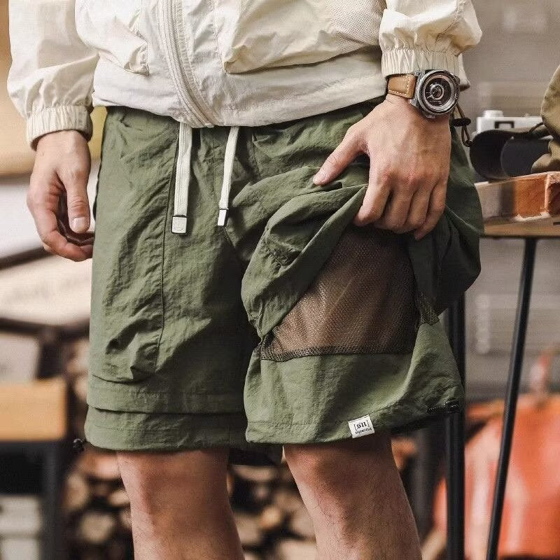 Bermuda imperméable et décontracté à séchage rapide pour homme