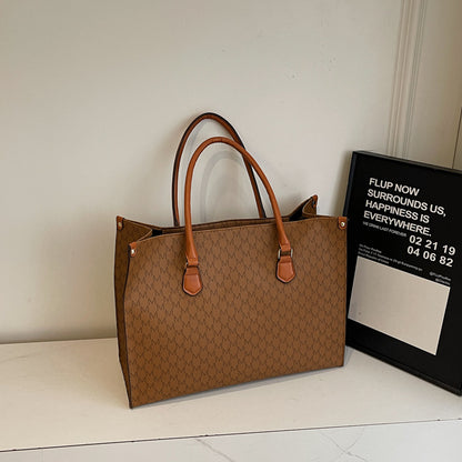 Oversized Vintage Large Capacity Tote Bag