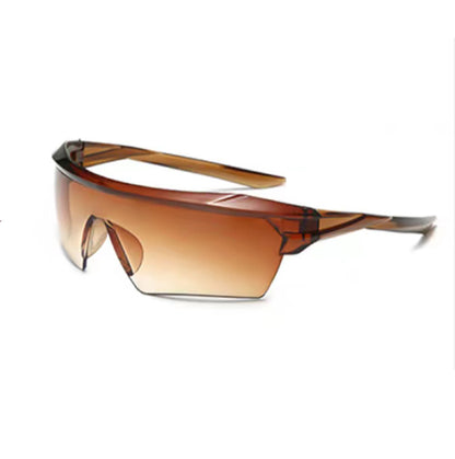 Y2K Half-Frame Sunglasses in Trendy Colors