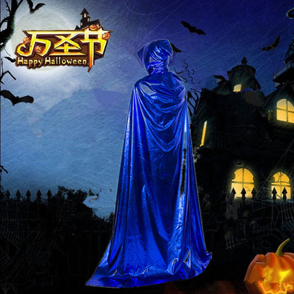Disfraz de Halloween para adultos, trapeando el suelo, capa de la muerte, maquillaje, accesorios