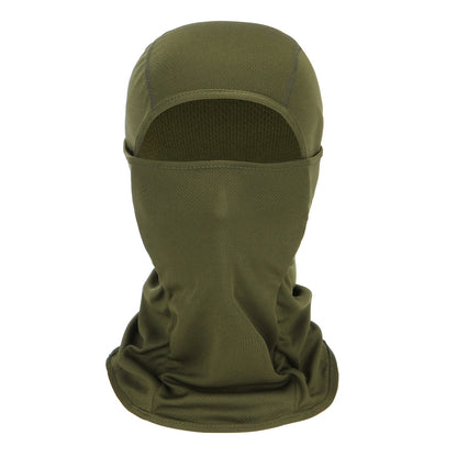 Camouflage Summer Riding Headgear Ice Silk Scarf