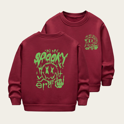 Kids Toddler Boys Girls Cartoon Alphabet Fleece Sweatshirt
