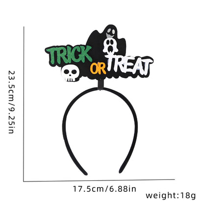 Bandeau décoratif d'Halloween en plastique style dessin animé
