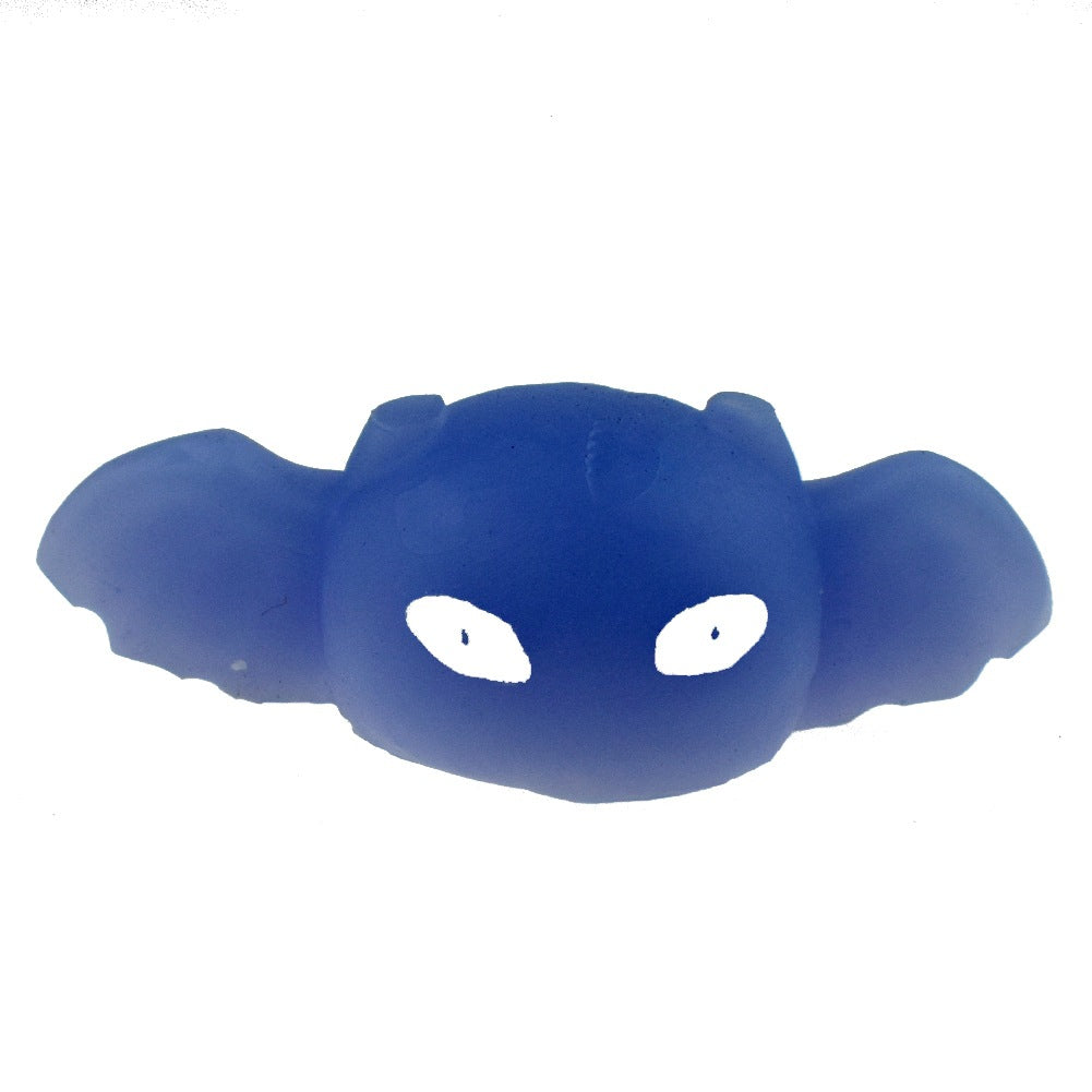 Halloween Spooky Bat Pumpkin Squeeze Vent Stress Relief Toys