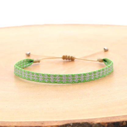 Bohemian Ethnic Ribbon Handwoven Bracelet