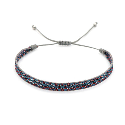Bohemian Ethnic Ribbon Handwoven Bracelet