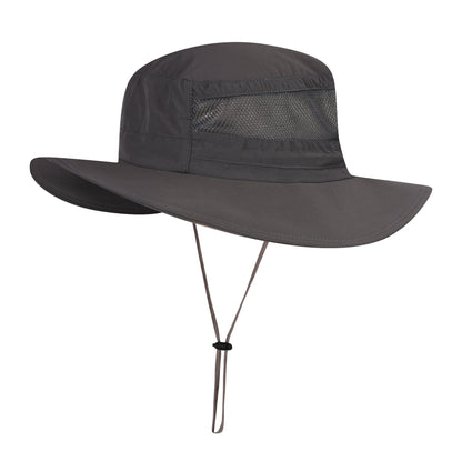 Sombreros de pescador para exteriores, transpirables, con protección solar neutra y sencillos