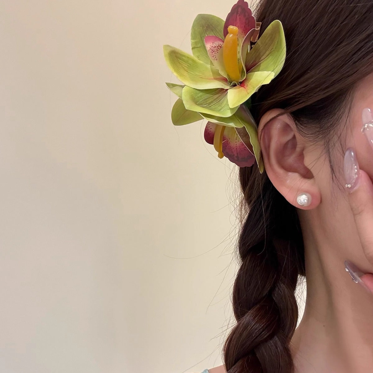 Bohemian Beach Holiday Floral Hairpin