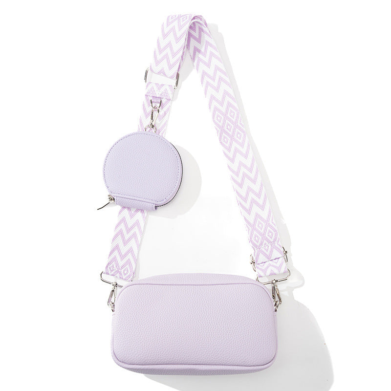 Women Fashion Large Capacity PU Crossbody Bag