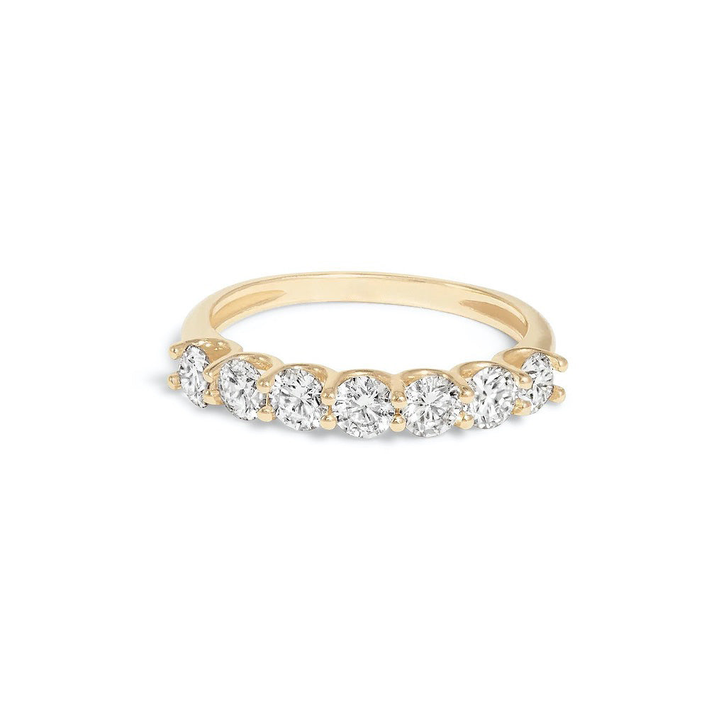 Anillo de circonita simple de moda para mujer