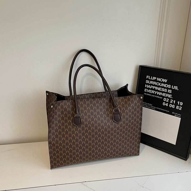 Oversized Vintage Large Capacity Tote Bag
