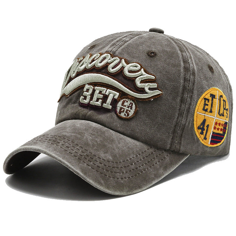 Gorra vaquera bordada vintage