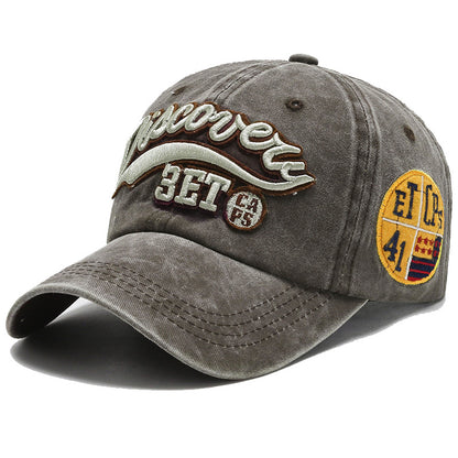 Gorra vaquera bordada vintage