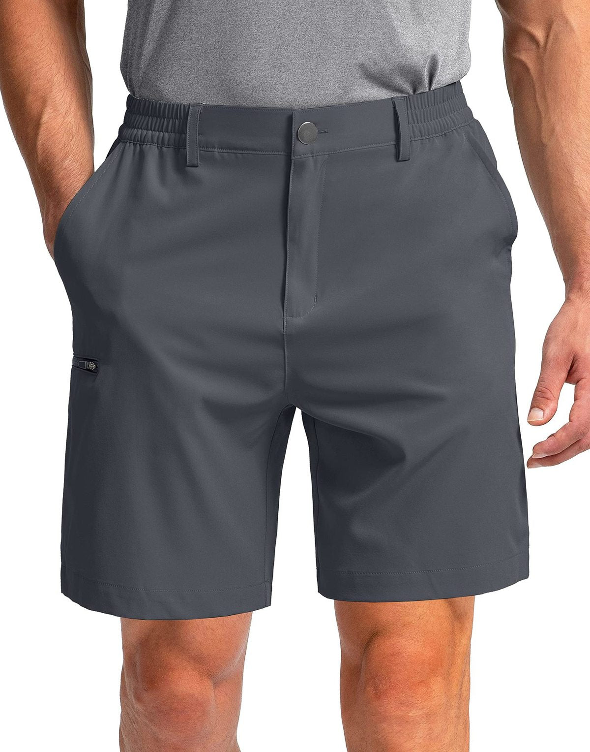 Pantalones cortos casuales rectos y sueltos de verano para hombre