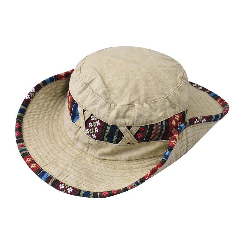 Sombreros de pescador plegables, transpirables y neutros.