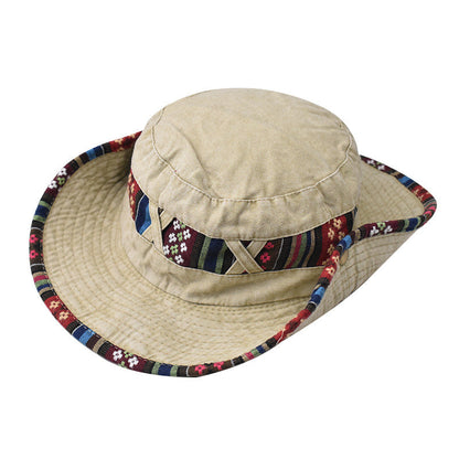 Sombreros de pescador plegables, transpirables y neutros.