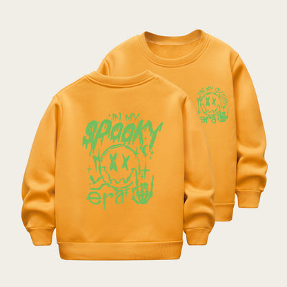Kids Toddler Boys Girls Cartoon Alphabet Fleece Sweatshirt