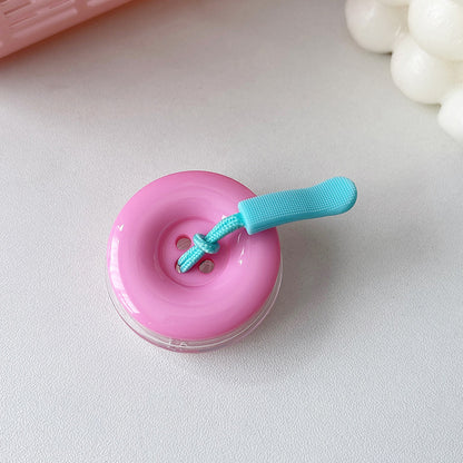 Support de bureau pour airbag de téléphone portable en plastique de couleur unie