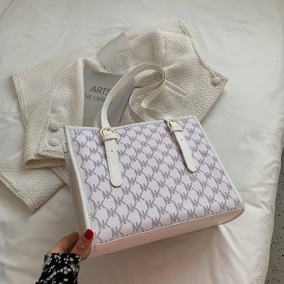 Fashion Women Large Capacity Letter Printed Tote Bag