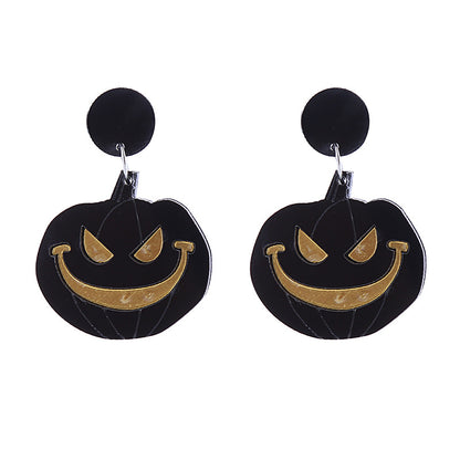Halloween Women Funny Horror Acrylic Earrings