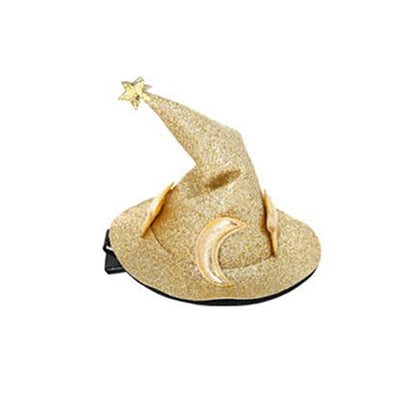 Decoración para fiesta de Halloween, sombrero, horquilla, accesorios de maquillaje