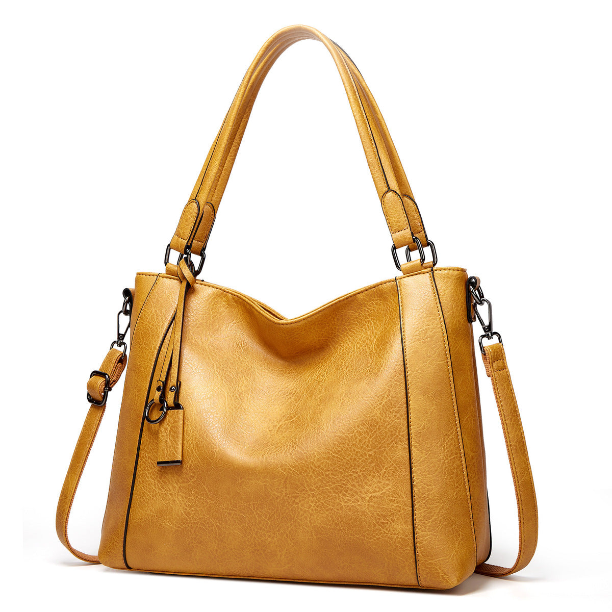 Women Autumn And Winter Soft Leather Tote Bag