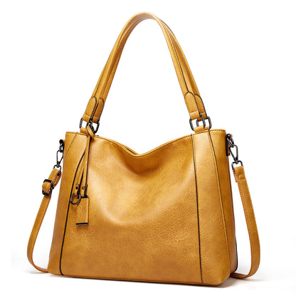 Women Autumn And Winter Soft Leather Tote Bag