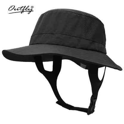 Sombrero de pescador unisex sencillo para senderismo, surf y exteriores con protección solar