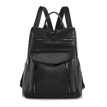 Women Fashion Business Color Blocking Backpack