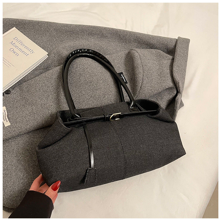 Bolso de mezclilla de gran capacidad de moda