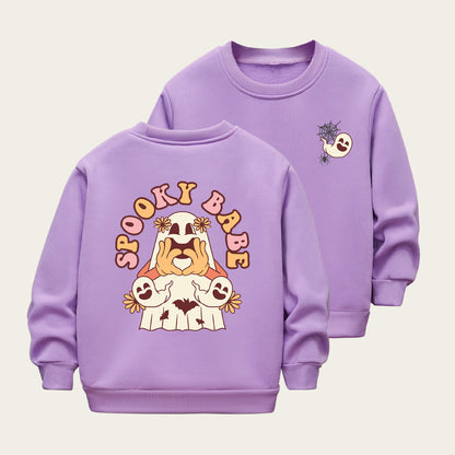 Kids Toddler Boys Girls Casual Cartoon Print Fleeces