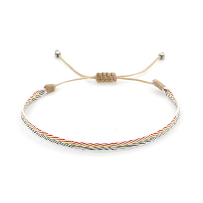 Bohemian Ethnic Ribbon Handwoven Bracelet