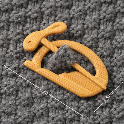 Broches en bois représentant des animaux pour la mode féminine
