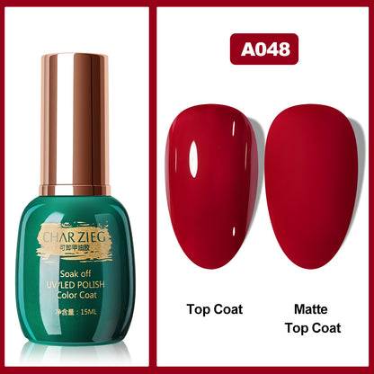 Séchage du vernis à ongles en gel