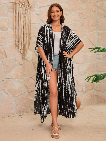 Rayon Tie-Dyed Sunscreen Cardigan for Women