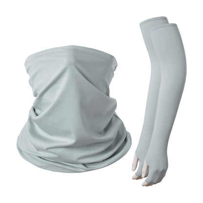 Conjunto de bufanda mágica de verano unisex para ciclismo con protección solar