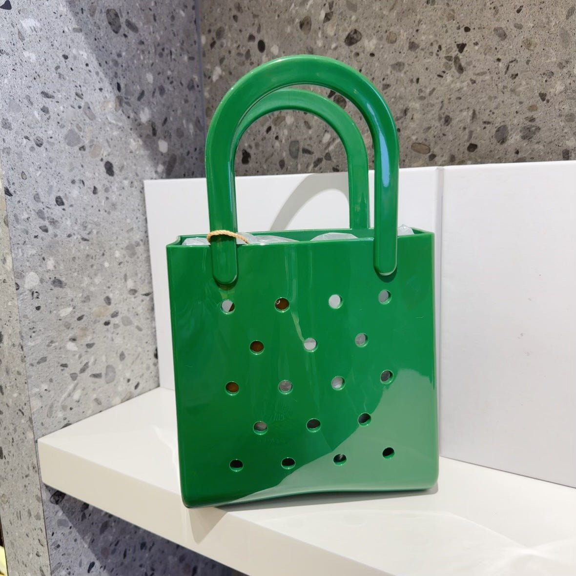 Bolso de playa de PVC de color liso de moda - Jelly Pack Tote