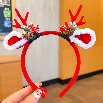 Diadema de astas negras para Halloween con diseños festivos