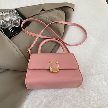 Women's Simple Retro Flip Handbag