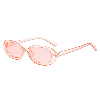 Gafas de sol retro ovaladas con montura pequeña
