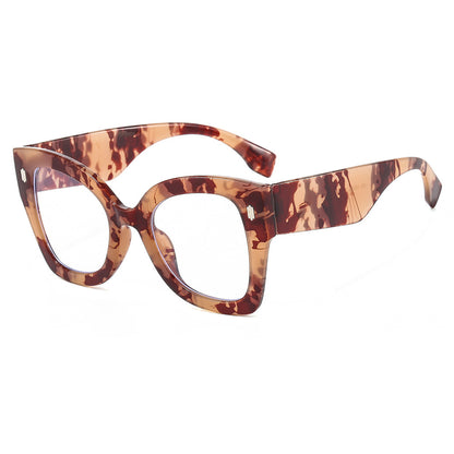 Lunettes vintage unisexes en forme d'œil de chat
