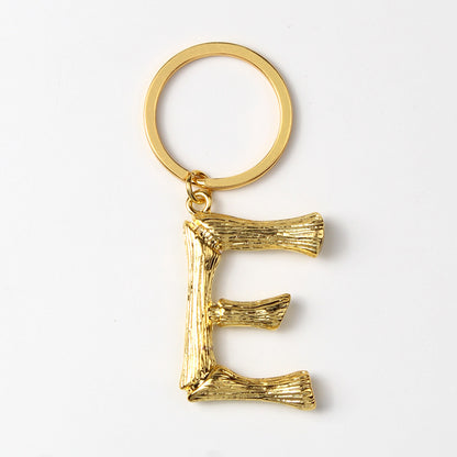Fashion Creative Alphabet Keychain