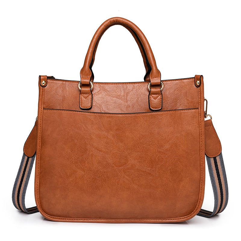 Sac à main en PU de grande capacité, tendance et décontracté, pour un usage quotidien