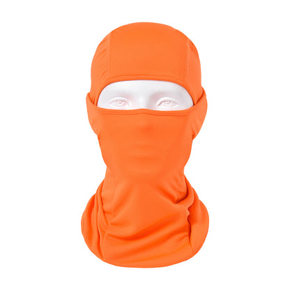 Camouflage Summer Riding Headgear Ice Silk Scarf