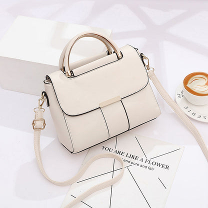 Bolso de mano sencillo de color liso y estilo casual para mujer