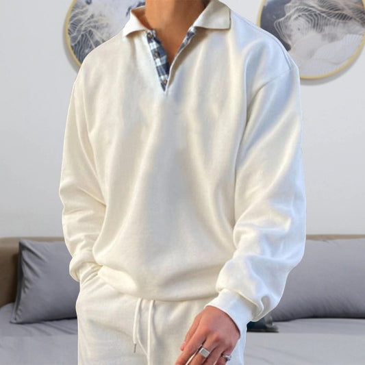 Men Casual Sport Plus Size Long Sleeve Sweatshirts