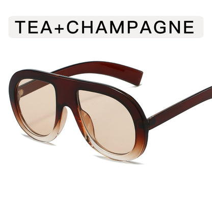 Gafas de sol vintage con montura grande personalizadas