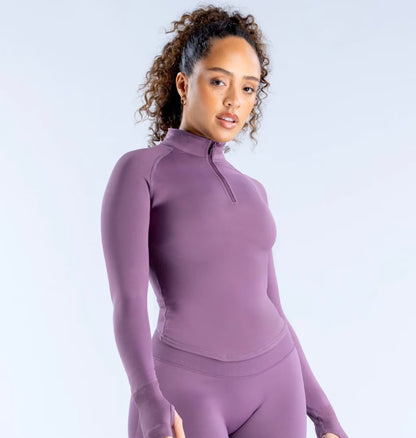 Women Fashion Casual Long-Sleeve Yoga Jacket